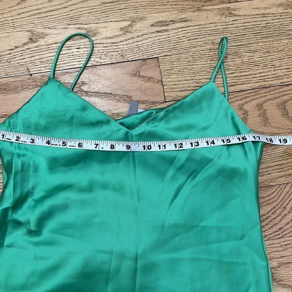 ASOS GREEN PARTY SLIP DRESS SIZE 8 - Picture 9 of 10